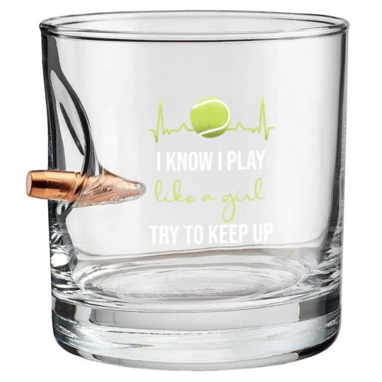 Discover Tennis Women Tennis Girls Bullet Whiskey Glasses