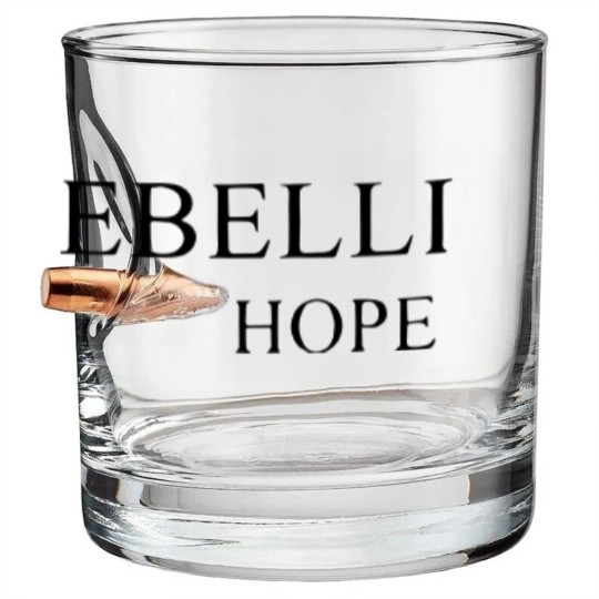 Discover Rebellious Hope Bullet Whiskey Glasses