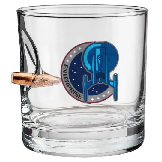 Discover Enterprise NX01 - Enterprise - Bullet Whiskey Glasses