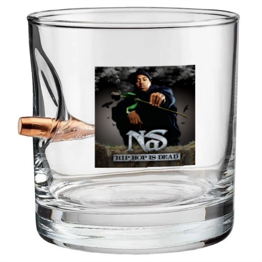 Discover Hip Hop Is Dead Classic Bullet Whiskey Glasses