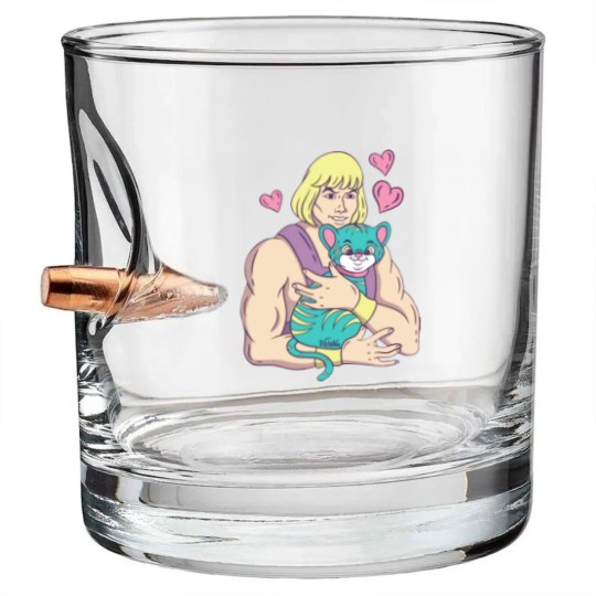 Discover He-Man's Cat - He Man - Bullet Whiskey Glasses