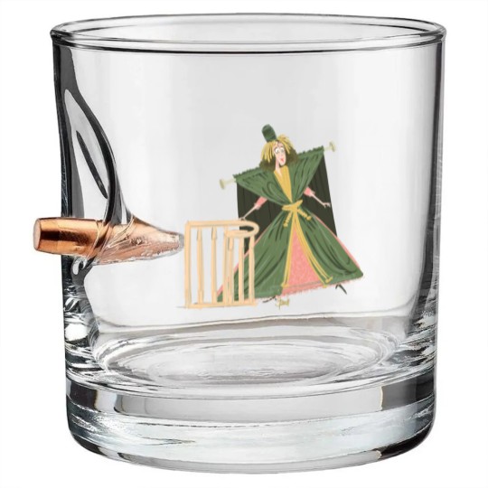 Discover The Gone With the Wind curtain dress - Sketch - Bullet Whiskey Glasses