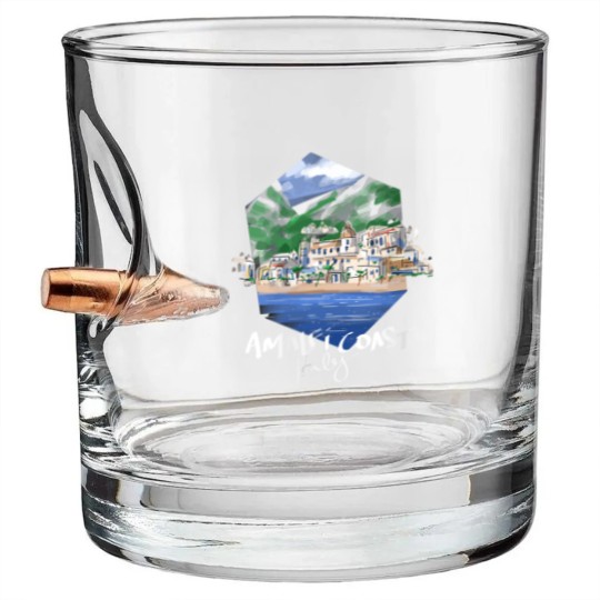 Discover Amalfi Coast Italy Best Place Travel Destination V Bullet Whiskey Glasses