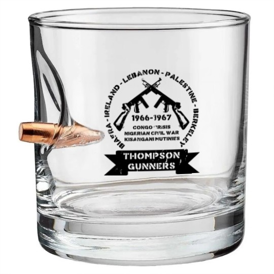 Discover Thompson ners  Roland the Headless Thompson ner, Warren Zevon Vintage Bullet Whiskey Glasses