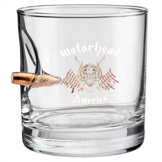 Discover Motorhead Bullet Whiskey Glasses GM-Motorhead America