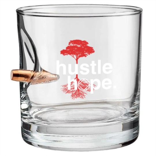 Discover Hustle Hope NA Symbol Narcotics Anonymous NA Gifts Bullet Whiskey Glasses Bullet Whiskey Glasses