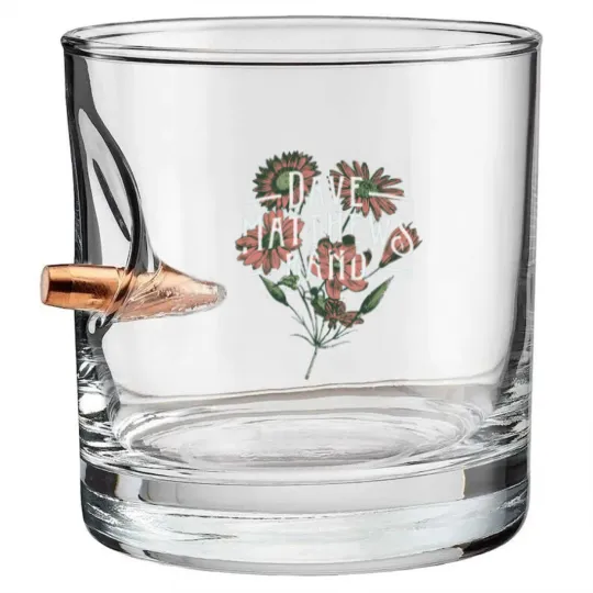 Discover Dave Matthews Band Flowers Bullet Whiskey Glasses