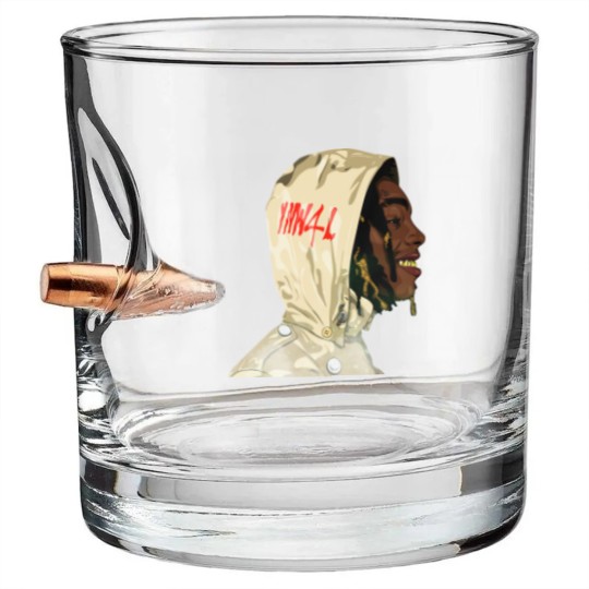 Discover YNW Melly Fan Art Bullet Whiskey Glasses
