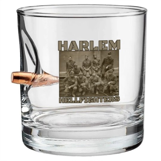 Discover Black Military History USA Black History Harlem Hellfighters Bullet Whiskey Glasses