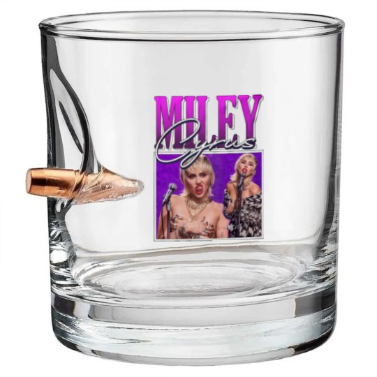 Discover Miley Cyrus Bullet Whiskey Glasses