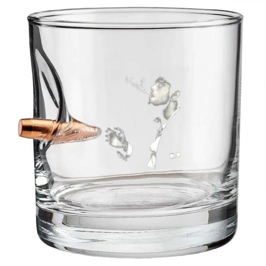 Discover Tom Waits icon Bullet Whiskey Glasses