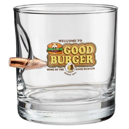 Discover Welcome to Good Burger Worn Out - Good Burger Movie - Bullet Whiskey Glasses