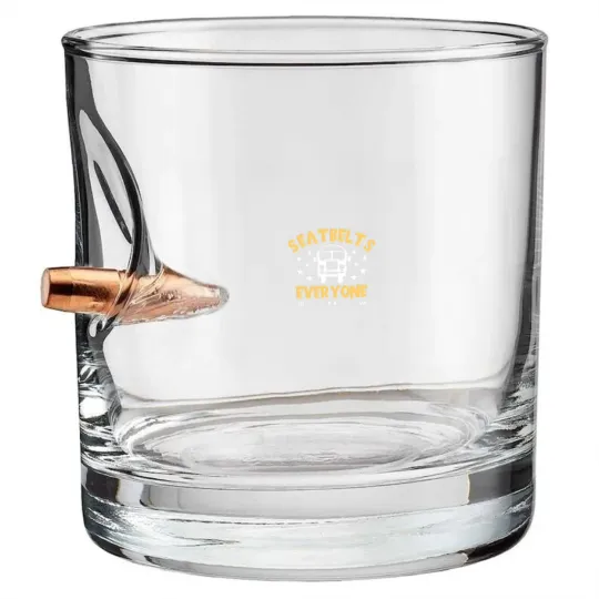 Discover Bus Driver Bus School Bus Public Transportation Bullet Whiskey Glasses