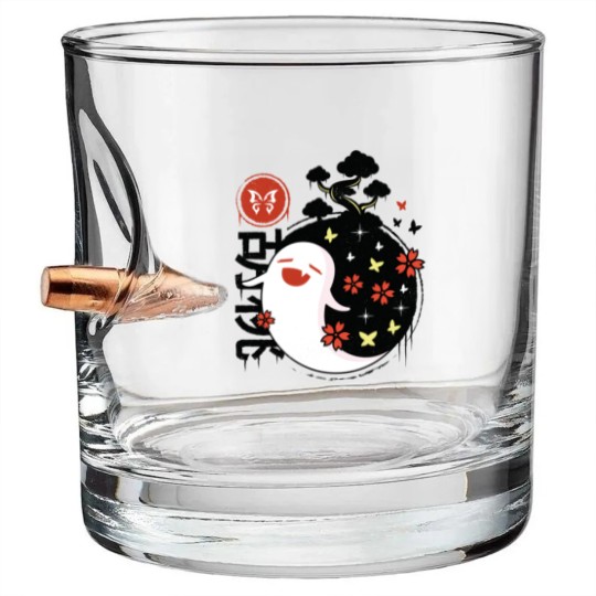 Discover Hu Tao Ghost - Genshin Impact - Bullet Whiskey Glasses