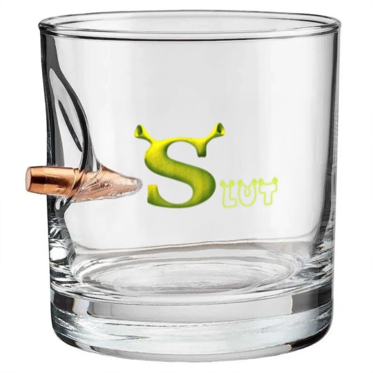 Discover Shrek Slut 2022 Bullet Whiskey Glasses, Shrek Lover Bullet Whiskey Glasses, Shrek Bullet Whiskey Glasses