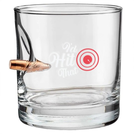 Discover Target With Arrow Archery I`d Hit That Bullet Whiskey Glasses