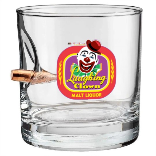 Discover Talladega Nights Laughing CLown Malt Liquor Bullet Whiskey Glasses