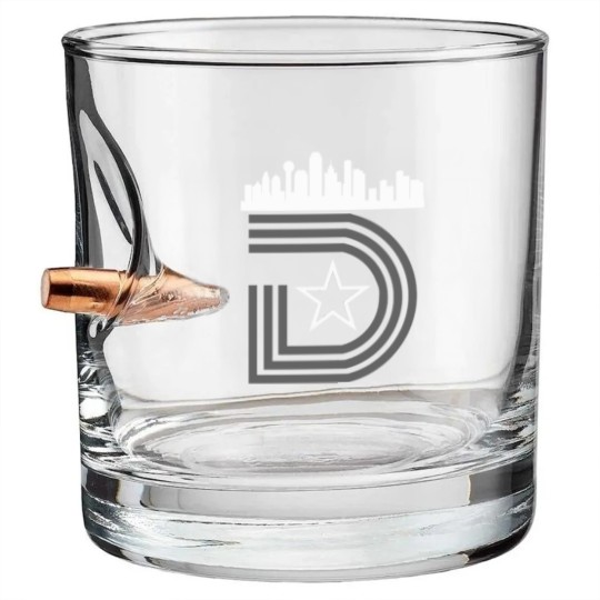 Discover Triple D Skyline (Various Colors Available) - Triple D Skyline And Mask - Bullet Whiskey Glasses