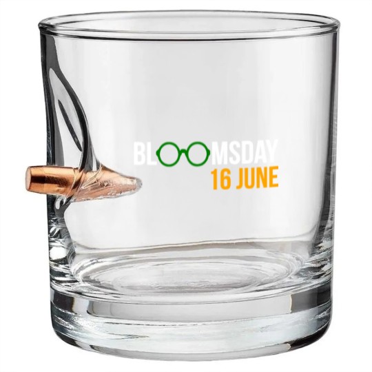 Discover Bloomsday James Joyce Celebration - James Joyce - Bullet Whiskey Glasses