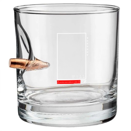 Discover Black Overflow - Techwear - Bullet Whiskey Glasses