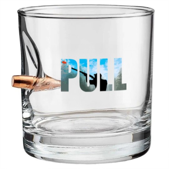 Discover Skeet Trap Clay Breaker Shotgun Shooting Sporting Bullet Whiskey Glasses