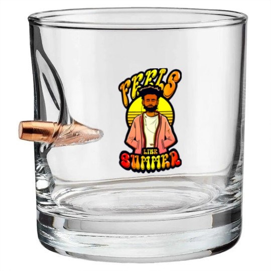 Discover Feels Like Summer - Childish Gambino - Bullet Whiskey Glasses