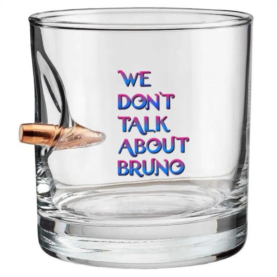 Discover We don't talk about Bruno - We Dont Talk About Bruno - Bullet Whiskey Glasses