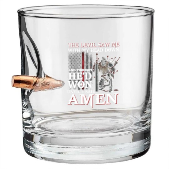 Discover The Devil Saw Me With My Head Down Thought He'D Won Bullet Whiskey Glasses - The Devil Saw Me With My Head Down Thou - Bullet Whiskey Glasses
