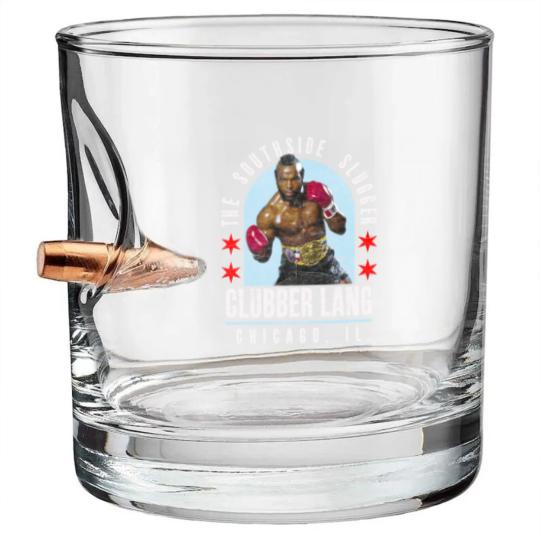Discover Clubber Lang: The Southside Slugger (Distressed) - Clubber Lang - Bullet Whiskey Glasses