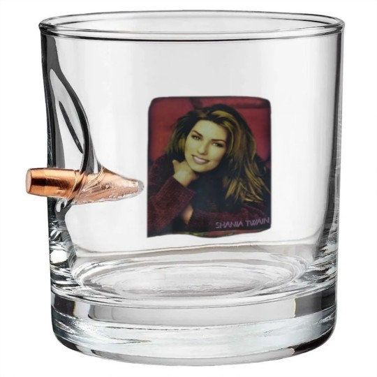 Discover Vintage 1996 Shania Twain Tour Bullet Whiskey Glasses, Pop,