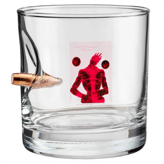 Discover Whitesnake Matrix Design (Red Variant) - Jojo's Bizarre Adventure: Stone Ocean - Stone Ocean - Bullet Whiskey Glasses