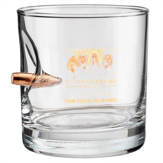 Discover Stevie Nicks 56th Anniversary Signature Bullet Whiskey Glasses, Stevie Nicks Fan Lover Bullet Whiskey Glasses