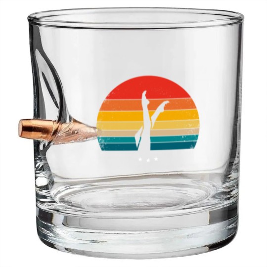 Discover Synchronized Swimming - Retro Bullet Whiskey Glasses