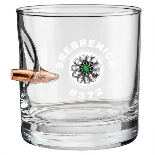 Discover Remembering Srebrenica 8372 Bullet Whiskey Glasses