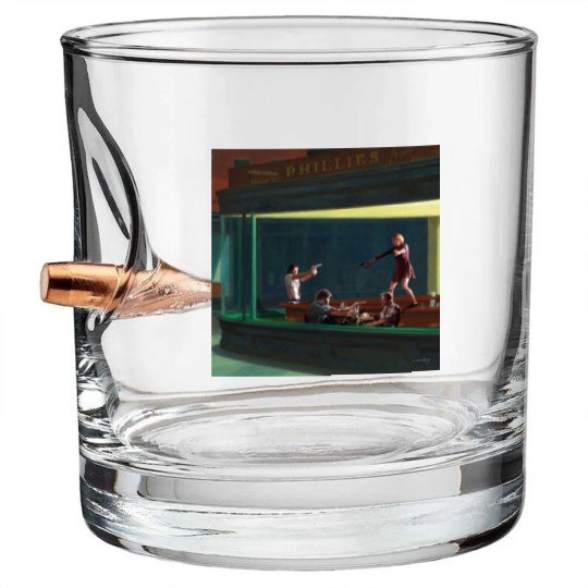 Discover Be cool Honey Bunny - Pulp Fiction - Bullet Whiskey Glasses