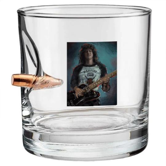 Discover eddie forever love munson Classic Bullet Whiskey Glasses
