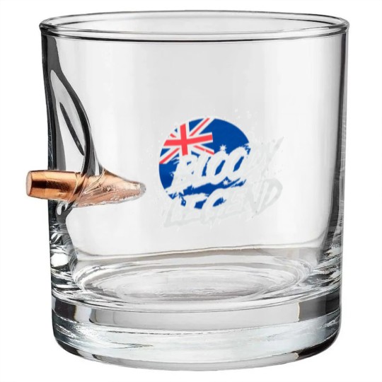 Discover Bloody Legend - Lazarbeam - Bullet Whiskey Glasses