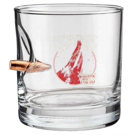 Discover freddie dredd merch Bullet Whiskey Glasses