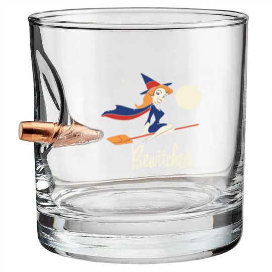 Discover bewitched vintage witchcraft Bullet Whiskey Glasses