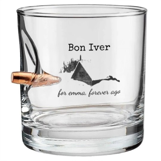 Discover Bon Iver For Emma Bullet Whiskey Glasses