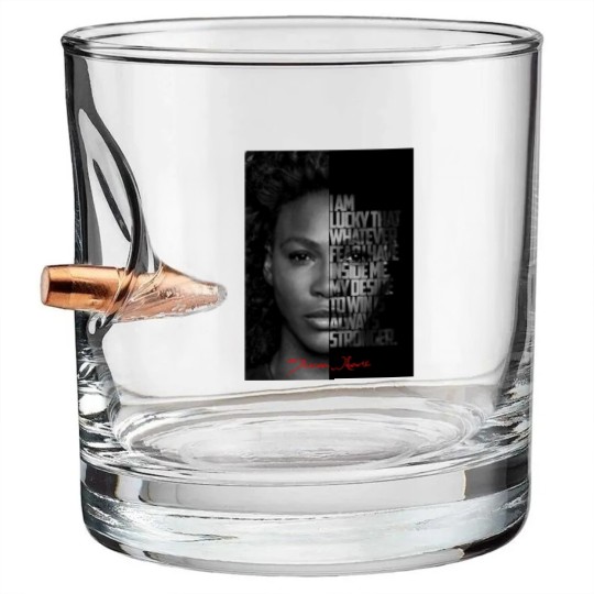 Discover Serena Williams Bullet Whiskey Glasses, Serena Williams Goat Bullet Whiskey Glasses