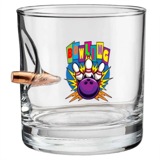 Discover Colorful Pin Bowling Bullet Whiskey Glasses