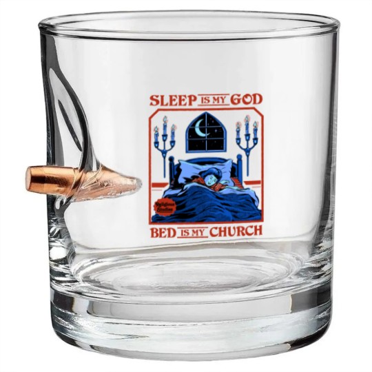 Discover Sleep is my God - Sleep - Bullet Whiskey Glasses