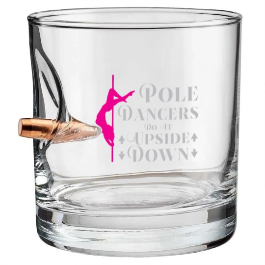 Discover pole dance pole dance pole dancer hobby Bullet Whiskey Glasses