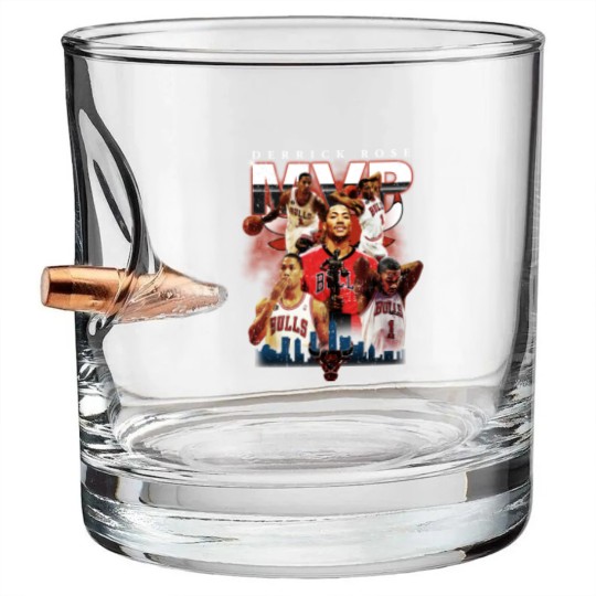 Discover Derrick Rose Vintage Bullet Whiskey Glasses
