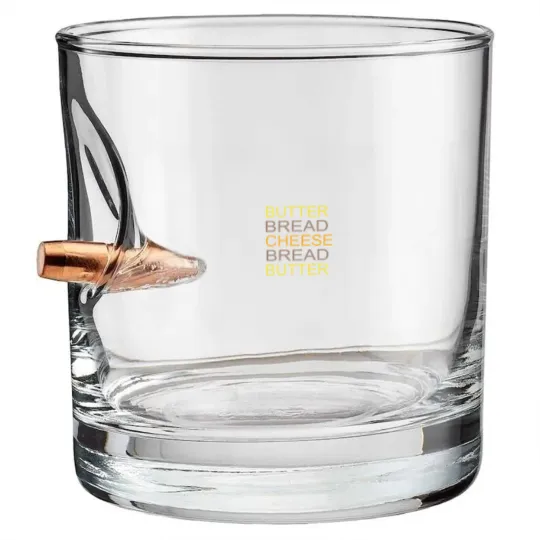Discover Butter Bread Cheese Bullet Whiskey Glasses
