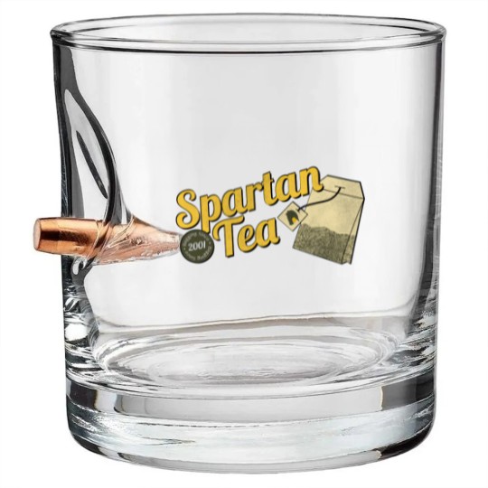 Discover Spartan Tea - Halo - Bullet Whiskey Glasses