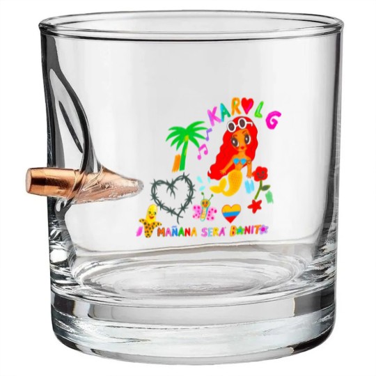 Discover Karol G Manana Sera Bonito Bullet Whiskey Glasses