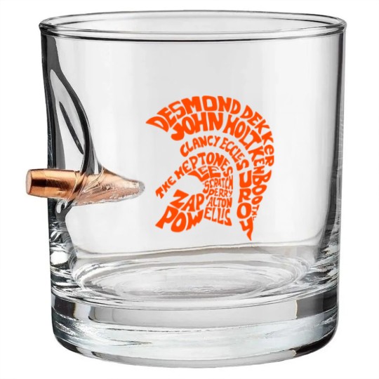 Discover Trojan Records Design Bullet Whiskey Glasses | Essential Bullet Whiskey Glasses