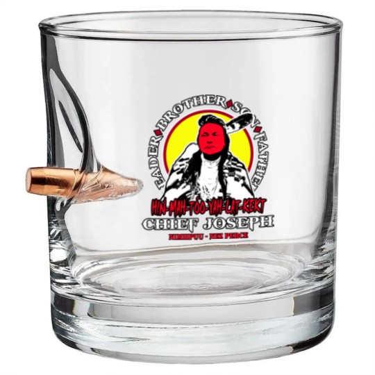 Discover Chief Joseph Bullet Whiskey Glasses